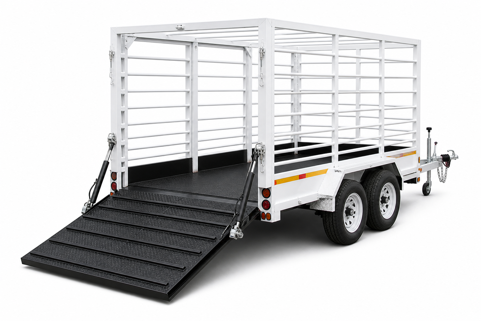 Cattle Trailer Double Axle — photo 1